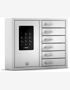Keybox 9006B m/Batteri Backup, H280 x B350 x D85 mm